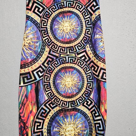 Medusa Venetian Strapless Bodycon Dress Gianni Style Cocktail Party Event Sz 3XL - Picture 9 of 11